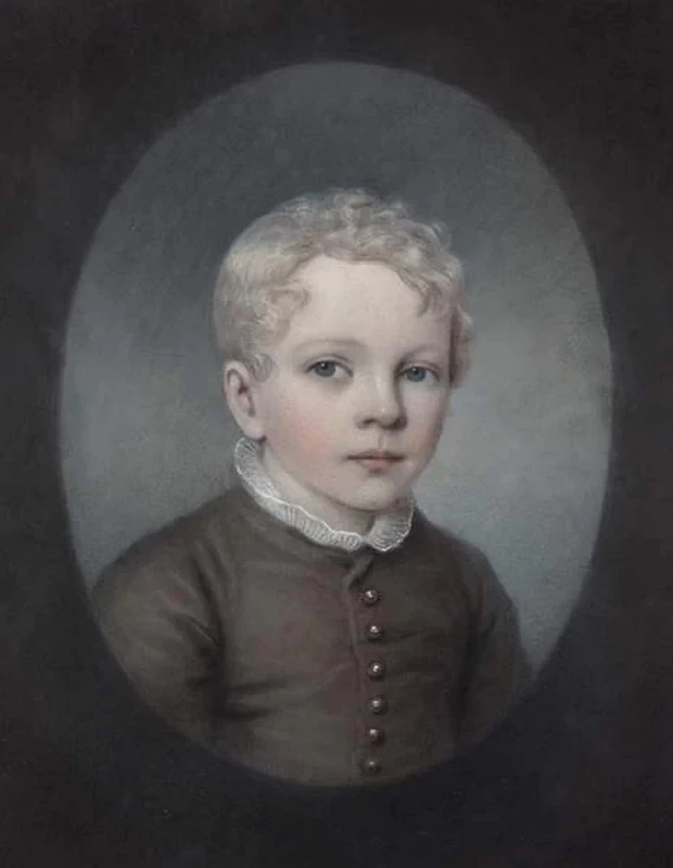 Ellen Sharples-12-Ritratto di Edgeworth King in abito marrone  - Bristol City Museum and Art Gallery